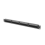 Lanberg | Patch Panel 24 port 1U 19 CAT.5E UTP | PPU5-1024-B | Black