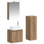 Vonios baldų rinkinys 4 pcs Artisano ąžuolo