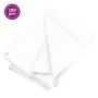 Tentas, baltos spalvos, 4x8m, 180g/m², HDPE