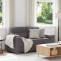 Dvivietė sofa, pilka, 160x81x84 cm, dirbtinė oda