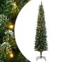 Dirbtinė siaura Kalėdų eglutė, 150 LED, 150cm