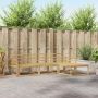 Lauko sofos komplektas 4 pcs Balta 254 x 162,5 x 73 cm