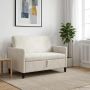 Sofa su saugojimo vieta Kreminė 122 x 78 x 87 cm Poliesteris