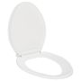 Klozeto sėdynė su Soft-close mechanizmu, balta