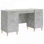 Stalas Betono pilka Apdirbta mediena 142,5 x 50 x 75 cm