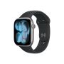 Apple Watch Series 11 GPS 46mm Space Grey Aluminium Case with Black Sport Band - S/M | Apple