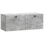Sieninė TV spintelė Betono pilka 78,5 x 31 x 30 cm