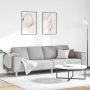 Svetainės sofa Debesų pilka 250 x 77 x 76 cm Poliesteris