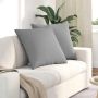 Sofa Pagalvės 2 pcs Debesų pilka 60 x 60 cm audinys