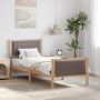 Lovos rėmas Ruda ir taupe 75 x 190 cm Pušies masyvas
