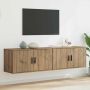 Sieninio televizoriaus kabineto komplektas 2 pcs
