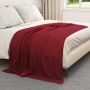 Mesti antklodės 6 pcs Bordo raudona 200 x 150 cm Flysas