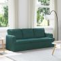 Sofa Tamsiai žalia 201 x 80 x 85 cm audinys