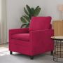 Sofa Vyno raudona 76 x 81 x 87,5 cm Aksomas