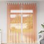 Voile užuolaidos su kilpomis, 2vnt., terakota sp., 140x260cm