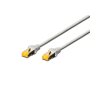 CAT 6A S/FTP | Patch cord | Length 10 m | Grey