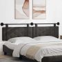 Kabantysis galvūgalis Juodas 210 x 55 x 5 cm Antikinis PU
