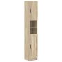Vonios spintelė su atvira lentyna UTRECHT Sonoma ąžuolas