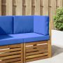 Lauko sofa pagalvėlė 3 pcs Turkio Poliesteris