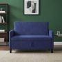 Sofa su saugojimo vieta Policijos mėlyna 122 x 78 x 87 cm