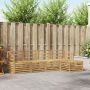Lauko sofos komplektas 5 pcs Balta Kietos akacijos mediena