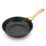 ETA | Pan | ETA792990000 TITANIUM II | Universal | Diameter 24 cm | Electric, induction, gas, glass ceramics | Suitable for induction hob | Fixed handle | Black