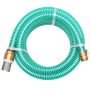 Siurbimo žarna su žalvarinėmis jungtimis, 3 m 25 mm, žalia