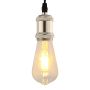 lempų laikikliai 2 vnt Satin Nickel E27