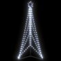 LED Kalėdų eglutė 363 LEDs Šalta Balta 182 cm