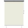 Roletas Dryžuotas Kreminė 200 x 250 cm Audinys ir aliuminis