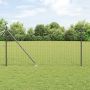 Tvora su stulpais Pilka 1,2 x 10 m Plienas ir PVC