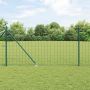 Tvora su stulpais Žalia 1,4 x 10 m Plienas ir PVC