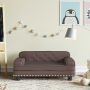 Vaikiška sofa, rudos spalvos, 70x45x30cm, dirbtinė oda