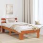 Lovos rėmas Vaško ruda 90 x 200 cm Kietos pušies mediena