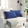 Sofa Pagalvės 2 pcs Policijos mėlyna 60 x 40 cm