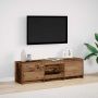 TV spinta su LED su stalčių Senovinis medis 140 x 34 x 40 cm