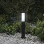 Apsauginis stulpelis su jutikliu, 50 cm, juodas, IP44