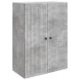 Prie sienos montuojama spinta Betono pilka 66 x 34,5 x 90 cm