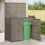 Šiukšlių dėžė 2 pcs Pilka 65 x 80 x 115 cm Polietilenas