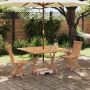 Sodo Bistro Rinkinys 3 pcs Ruda Kietas teakwood