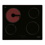 CATA | Hob | TN 604/B | Vitroceramic | Number of burners/cooking zones 4 | Touch | Black | Display