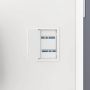 Prieigos panelės 2 pcs Balta 15 x 23 cm ABS plastikas