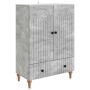 Kabalas Betono pilka 66 x 34,5 x 95 cm Apdirbta mediena