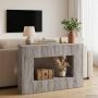 Konsolinis stalas Dryžuotas Pilka Sonoma 101 x 29 x 74 cm