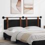 Kabantysis galvūgalis Juodas 170 x 55 x 5 cm Antikinis PU