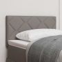 Galvūgalis su galvūgalio Taupe 80 cm Dirbtinė oda