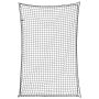 Priekabos tinklas su elastine virve, juodas, 3x2m, PP