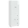 Spintelė 2 pcs 66 x 34,5 x 90 cm Apdirbta mediena
