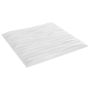 Sienų plokštės 12 pcs Baltas akmuo 50 x 50 cm XPS Putplastis