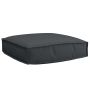 Pagalvėlė Juoda 60 x 60 x 12 cm Oksfordo audinys